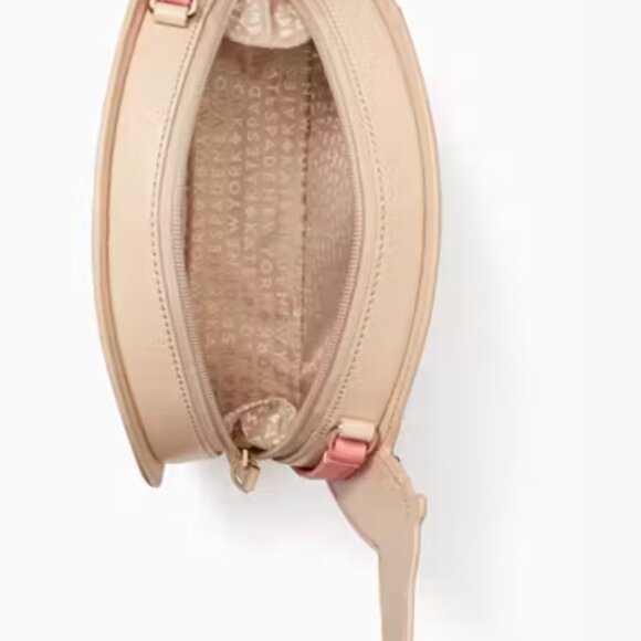 Kate Spade Spice Things Up Camel Leather Crossbody, - Picture 3 of 4